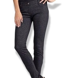 Eileen Fisher Pants Black Printed Jeans